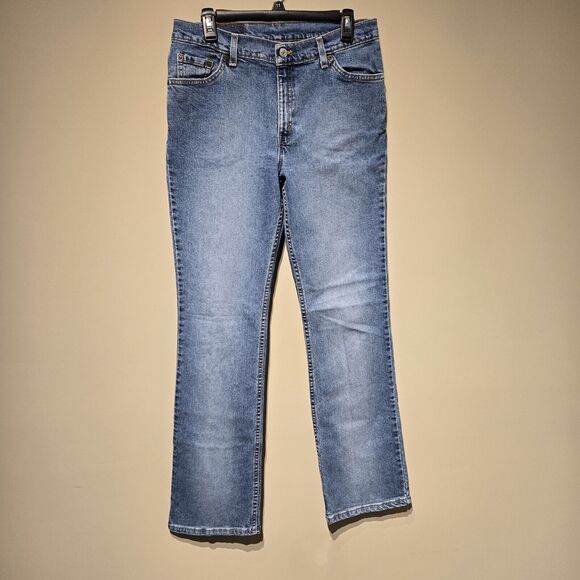 Levi's 517 Slim Fit Boot High Rise Jeans Juniors Size 13L - Picture 1 of 5